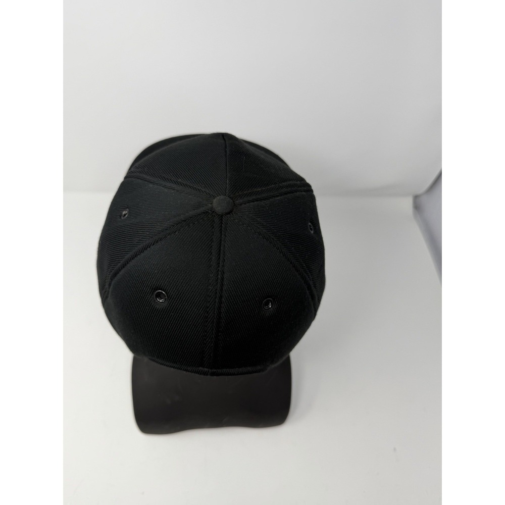 Vintage Snap On Tools Hat Black Script Logo USA Mechanic Cap Made In Taiwan - Picture 5 of 8
